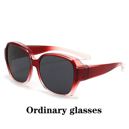 Round Polarized Sunglasses for Prescription Glasses