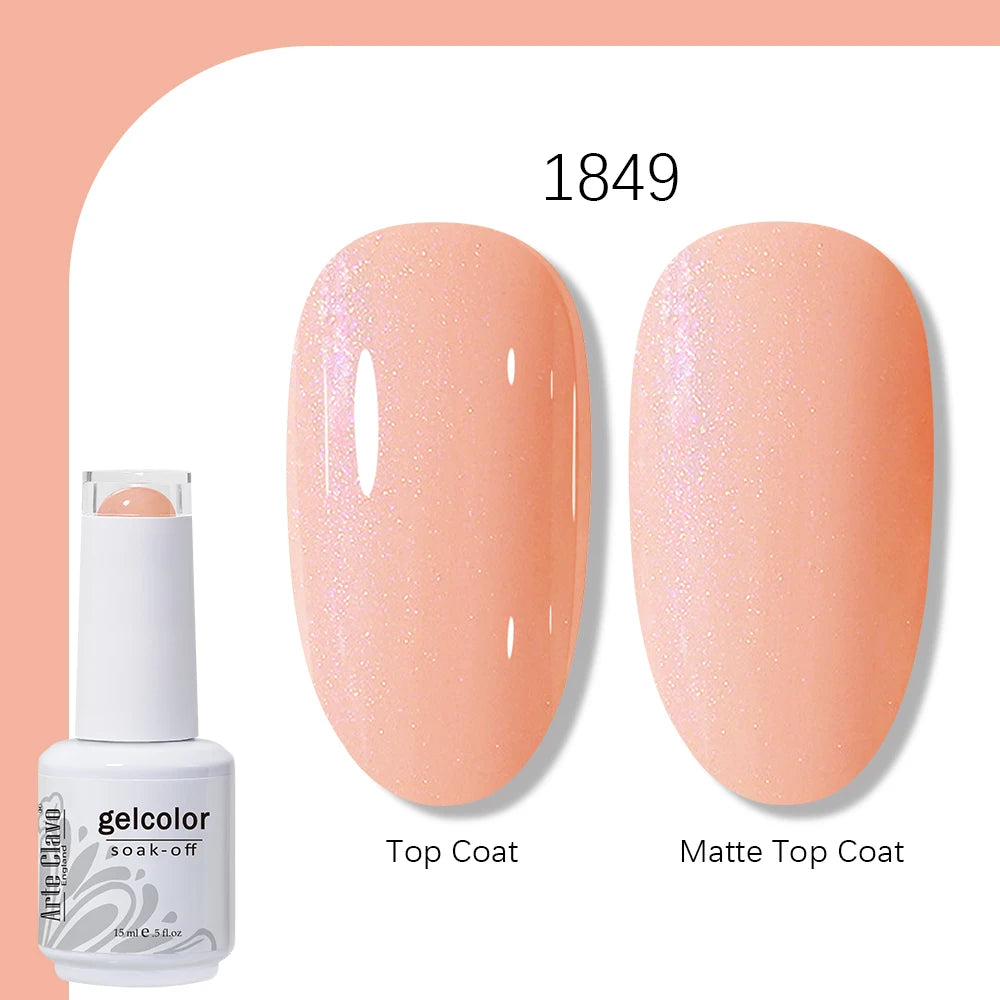Arte Clavo 15ml UV Gel Nail Polish Summer Colors