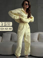 Cotton Pink Women's Tracksuit with Zipper