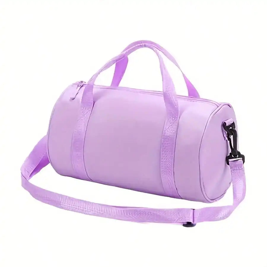 Mini Gym Bag Lightweight Pink Duffle Tote for Travel