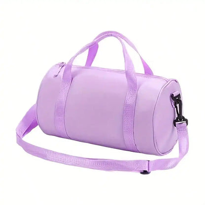 Mini Gym Bag Lightweight Pink Duffle Tote for Travel