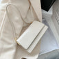 Luxury Women's Crossbody Shoulder Bag in Solid Color