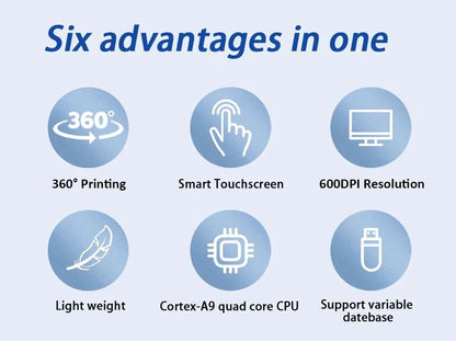 DCODE 1755PLUS Handheld Inkjet Printer