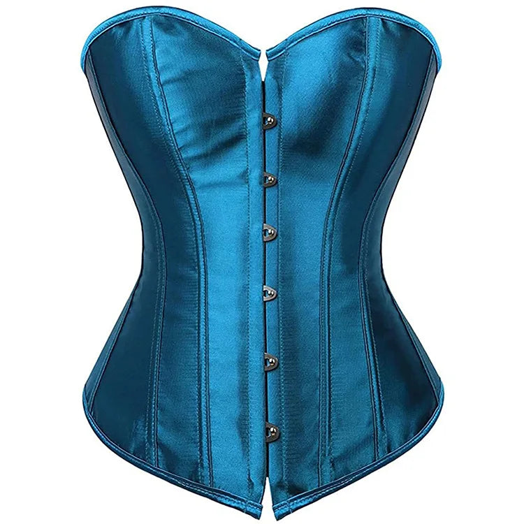 Gothic Lace Up Corset Shapewear for Women