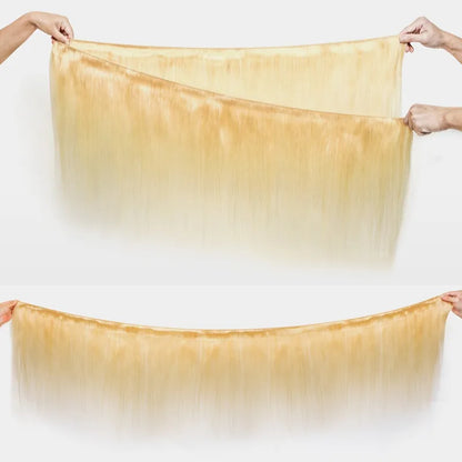 613 Blonde Brazilian Hair Bundles Straight Weave 24-40 Inch