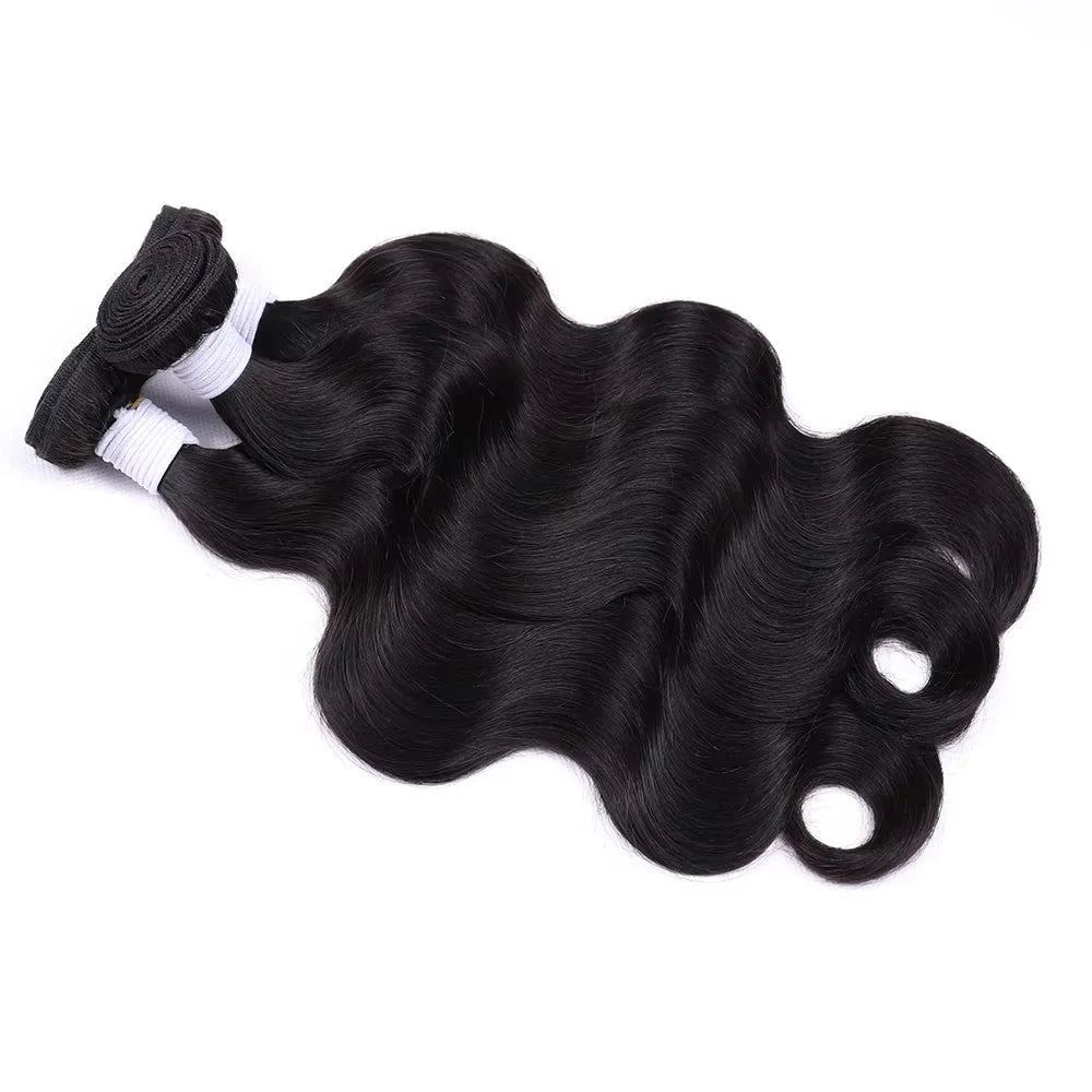 Body Wave Brazilian Human Hair Extensions 10-26 Inch