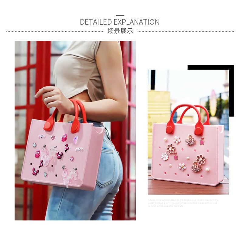 EVA Casual Waterproof Tote Bag for Women