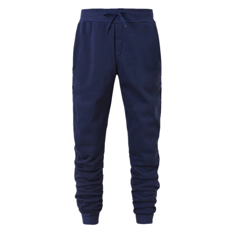 Men's Casual Polyester Sweatpants for Gym and Jogging