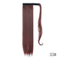 Long Straight Clip-in Ponytail Hair Extension Black