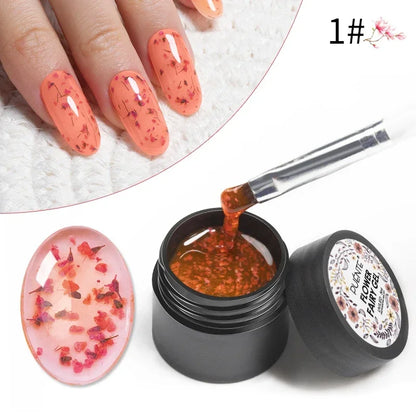 Clear 3D No Wipe Sculpture Gel Nail Polish 15ML