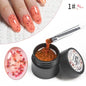 Clear 3D No Wipe Sculpture Gel Nail Polish 15ML