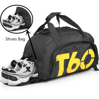 Waterproof Nylon Gym Bag for Fitness and Travel