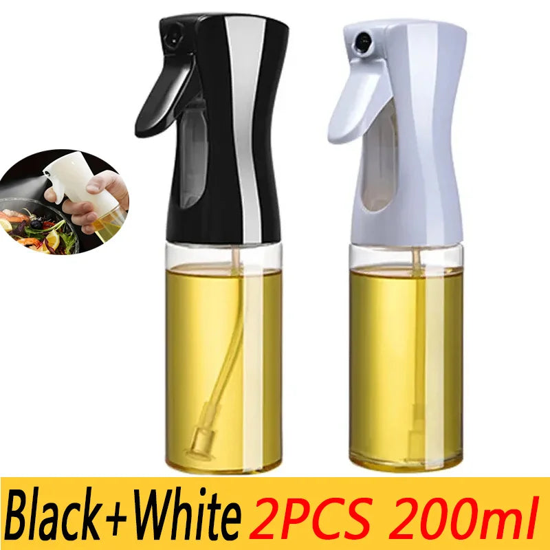 Oil Spray Bottle for Cooking Kitchen Plastic 200ml 300ml 500ml