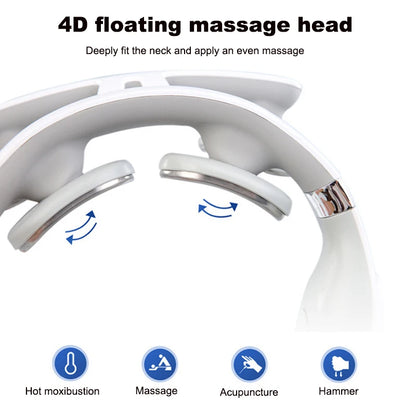 Heated Vibrating Neck Massage Pillow