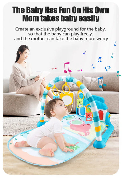Baby Fitness Stand Music Play Gym Activity Toy
