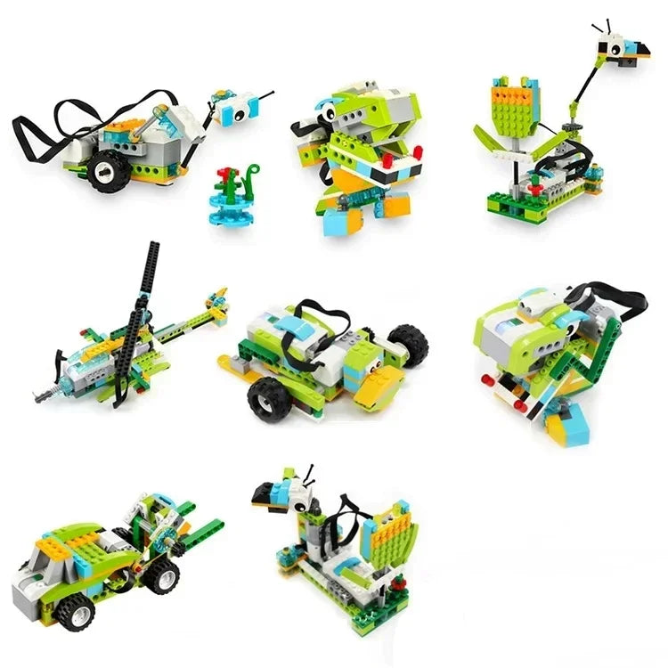 STEM Building Blocks Kit 280pcs with Electronic Sensors