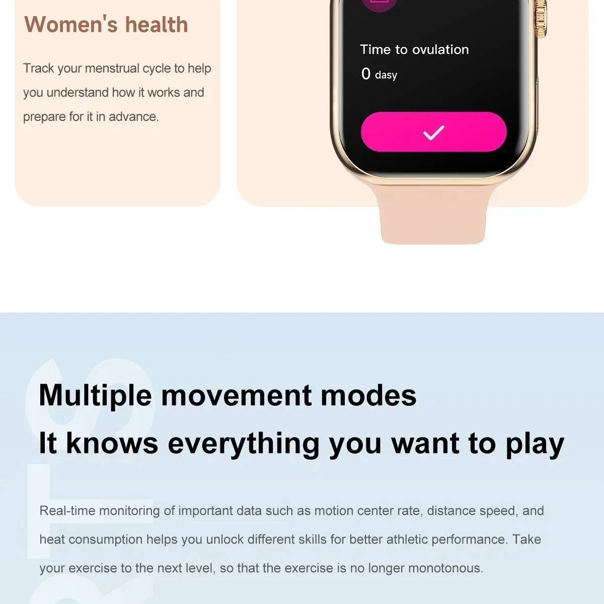 GPS Smart Watch with Heart Rate Monitor and Bluetooth Call