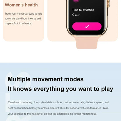 GPS Smart Watch with Heart Rate Monitor and Bluetooth Call