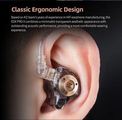 KZ EDX PRO X Hi-Fi In-Ear Earphones