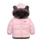 Thick Winter Jacket for Kids Hooded Cotton Outerwear
