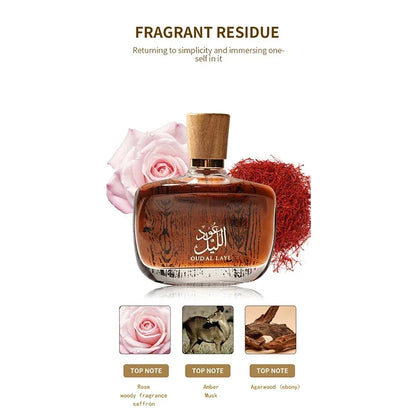 Musk Oud Cedarwood Eau De Toilette for Men