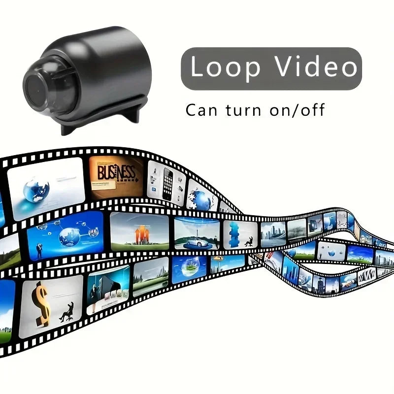 Wireless WiFi 1080P HD Mini Camera with Night Vision