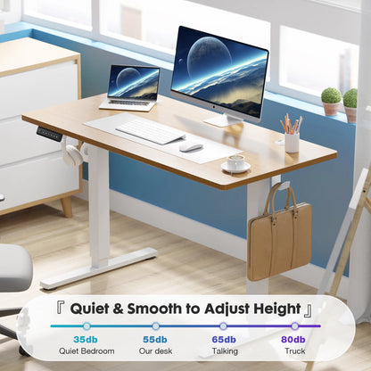 JHK Electric Height Adjustable Standing Desk 40x24 Inch