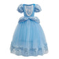Kids Princess Dress Cinderella Cosplay Costume for Girls