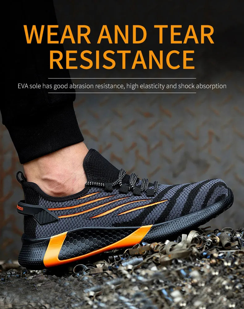 Men's Lightweight Anti-Puncture Safety Boots