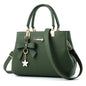 Elegant Plum Bowknot Crossbody Bag for Women