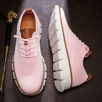 Men's Large Casual Fly-Weave Mesh Sports Shoes