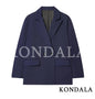 Elegant Double Breasted Blazer Coat for Women