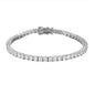 Moissanite Tennis Bracelet 925 Sterling Silver White Gold