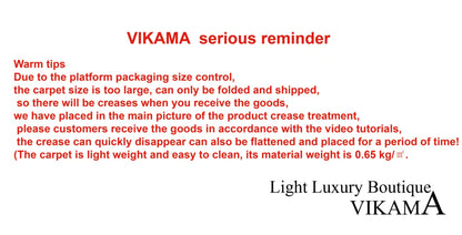 Vikama Persian Carpet Non-Slip Mat Velvet Rug
