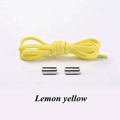 Round Elastic No Tie Shoelaces for Kids and Adults