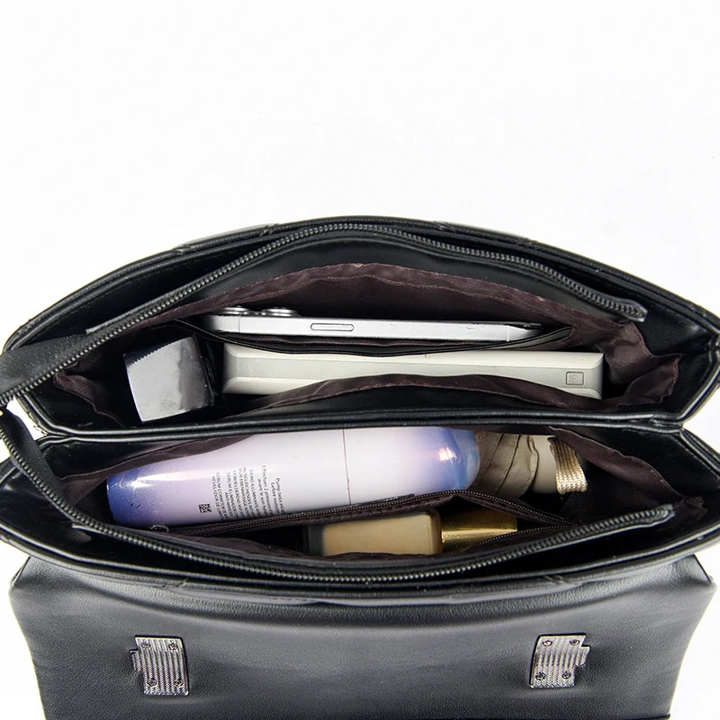 Women's Soft Leather Crossbody Handbag