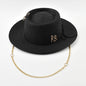 Elegant Straw Sun Hat for Women with Ribbon Decoration