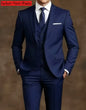 Slim Fit Black Tuxedo Suit Set for Men