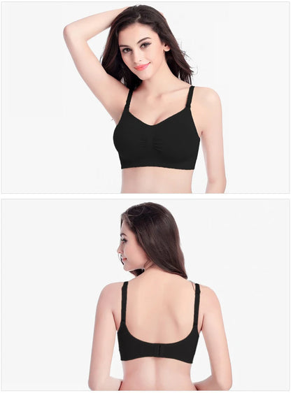 Wirefree Nursing Bra for Women in Natural Color