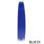 30 Inch Bone Straight Synthetic Hair Bundles Piano Blonde Ombre