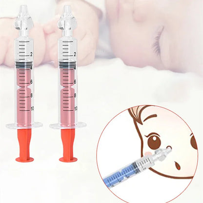 10ML Baby Nasal Aspirator Syringe Silicone Cleaner