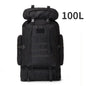 80L Tactical Mountaineering Backpack for Hiking Camping