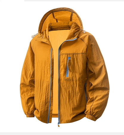 LNGXO Sun Protective Lightweight Jacket for Outdoor Sports