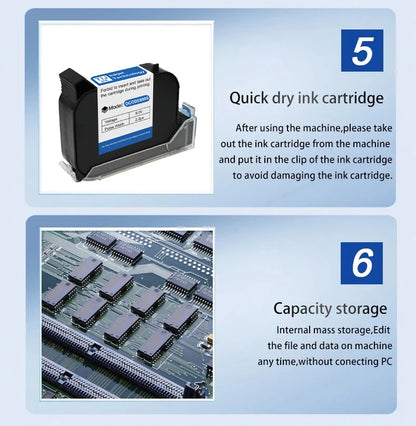 DCODE 1755PLUS Handheld Inkjet Printer