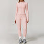 Yoga Suit Sports Set for Women Long Sleeve Athletic Wear