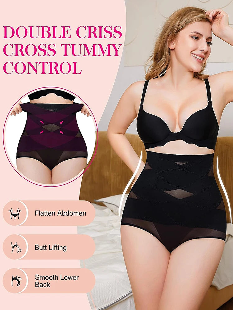 Women’s High Waist Tummy Control Shapewear Panties