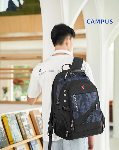 Waterproof Oxford Laptop Backpack for Travel and School