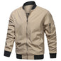 Men's Lightweight Casual Bomber Jacket Polyester