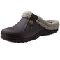 Litfun Winter Plush Furry Clogs Slippers for Women