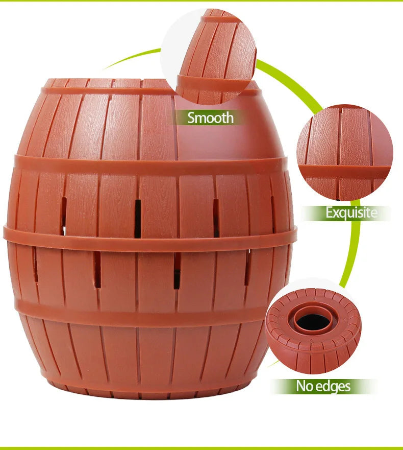 Jumping Pirates Barrel Game Toy for Kids